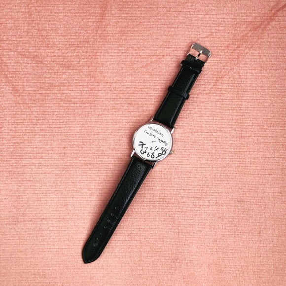 “Whatever. I’m Always Late” Black Watch - Picture 2 of 2